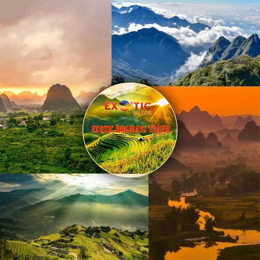 Exotic Holidays Travel logo — destination management company in Hanoi, Viet Nam