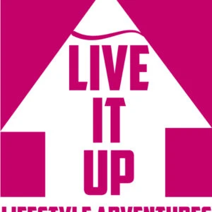 Live It Up Lifestyle Adventures logo — destination management company in Calgary, Canada