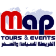 Map Tours & Events logo — destination management company in Amman, Jordan