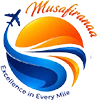 Musafirana logo — destination management company in Kolkata, India