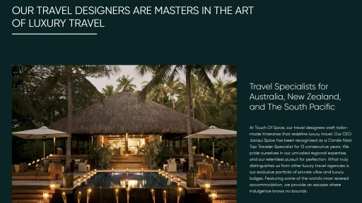 Touch of Spice logo — destination management company in Queenstown, New Zealand