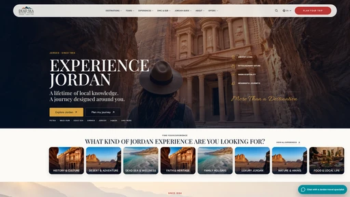 Dead Sea Beach Tours logo — destination management company in Amman, Jordan
